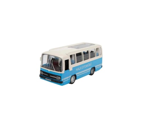 3097 Sunman, Çek Bırak Açık Halk Otobüsü 15 cm 3097 Sunman, Çek Bırak Açık Halk Otobüsü 15 cm