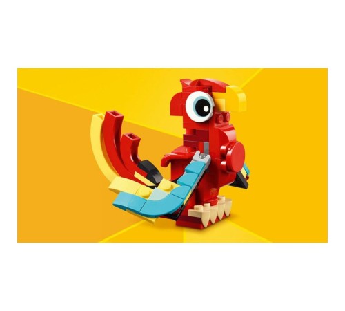 31145 LEGO® Creator 3’ü1 arada Kırmızı Ejderha 149 parça +6 yaş 31145 LEGO® Creator 3’ü1 arada Kırmızı Ejderha 149 parça +6 yaş