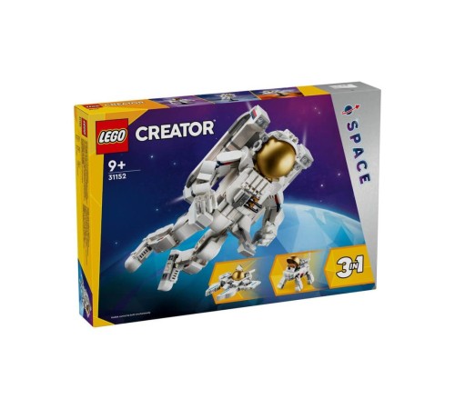 31152 LEGO® Creator 3’ü1 arada Uzay Astronotu 647 parça +9 yaş 31152 LEGO® Creator 3’ü1 arada Uzay Astronotu 647 parça +9 yaş