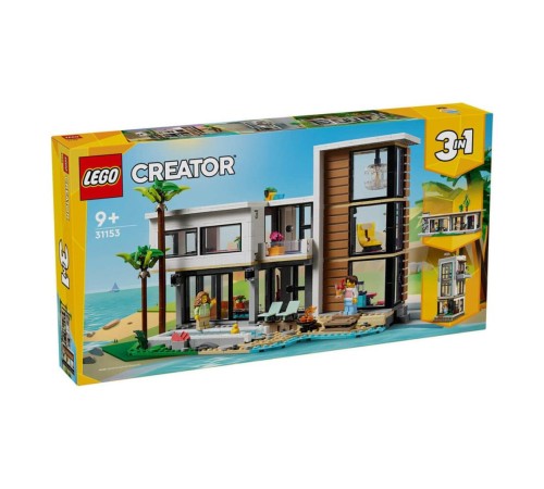 31153 Lego Creator 3ü1 arada Modern Ev 939 parça +9 yaş 31153 Lego Creator 3ü1 arada Modern Ev 939 parça +9 yaş