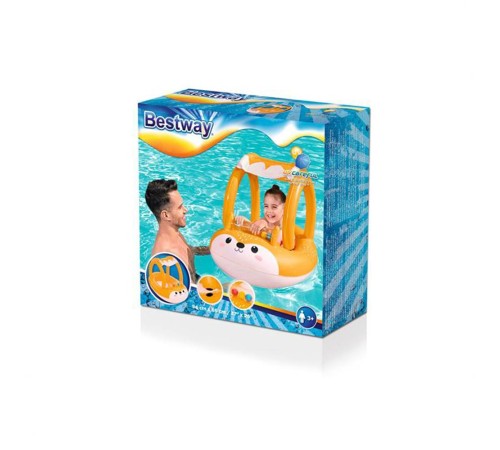 34168 Bestway 94cm x 66cm Tilki Gölgeli Bebek Teknesi Botu 34168 Bestway 94cm x 66cm Tilki Gölgeli Bebek Teknesi Botu