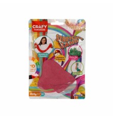 3602 Crafy Streç Oyun Kumu Pembe 200 g -Sunman