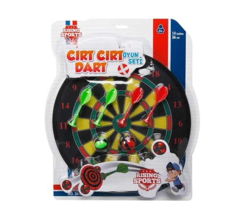 36789 Cırt Cırt Dart - İğnesiz Dart Seti 36 cm 36789 Cırt Cırt Dart - İğnesiz Dart Seti 36 cm