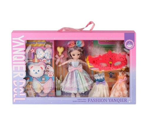 3688-033A Fashion Aksesuarlı Eklemli Bebek -Karsan Oyuncak 3688-033A Fashion Aksesuarlı Eklemli Bebek -Karsan Oyuncak