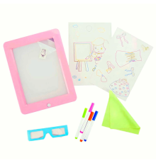 3D Doodle Sihirli Pembe Yazı Tahtası