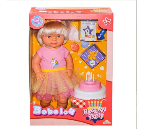 40021 Bebelou Doğum Günü Bebek 40 cm 40021 Bebelou Doğum Günü Bebek 40 cm