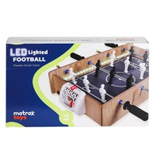 406 Ahşap LEDli Masa Maçı Oyunu -Akçiçek Oyuncak