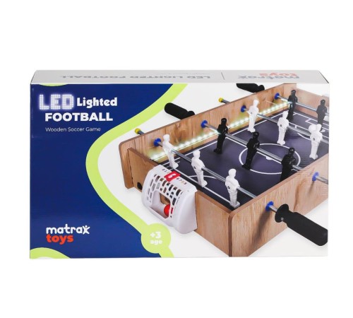 406 Ahşap LEDli Masa Maçı Oyunu -Akçiçek Oyuncak 406 Ahşap LEDli Masa Maçı Oyunu -Akçiçek Oyuncak