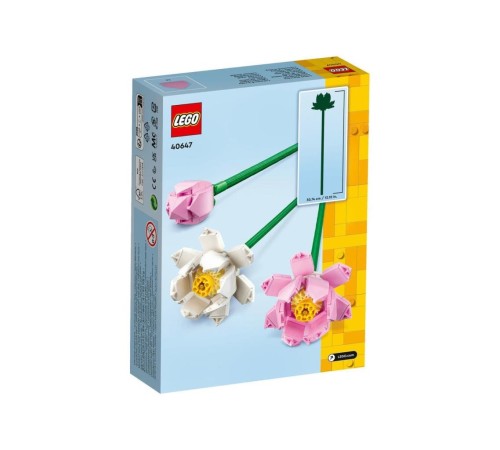 40647 LEGO® iconic Botanical Collection Lotus Çiçekleri 220 parça +8 yaş