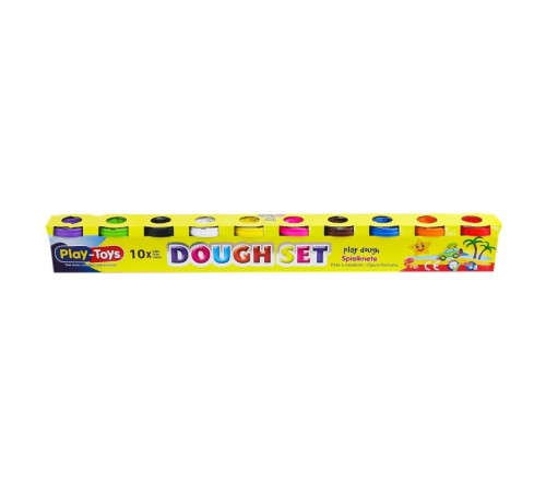 40966 Playtoys 10x100 gr Oyun Hamuru -Asya Oyuncak 40966 Playtoys 10x100 gr Oyun Hamuru -Asya Oyuncak