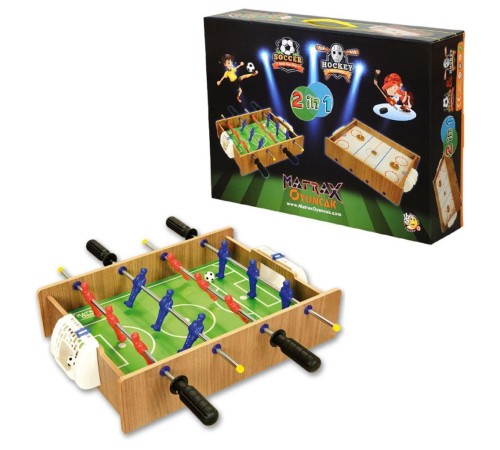 412 Ahşap Langırt ve Hokey Oyunu -Akçiçek Oyuncak 412 Ahşap Langırt ve Hokey Oyunu -Akçiçek Oyuncak