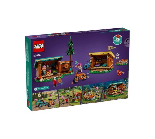 42624 Lego Friends Macera Kampı Şirin Kulübeler 437 parça +7 yaş 42624 Lego Friends Macera Kampı Şirin Kulübeler 437 parça +7 yaş