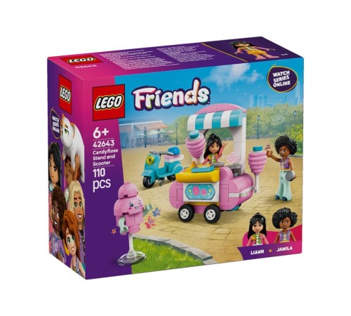 42643 Lego Friends Pamuk Şeker Standı 110 parça +6 yaş 42643 Lego Friends Pamuk Şeker Standı 110 parça +6 yaş