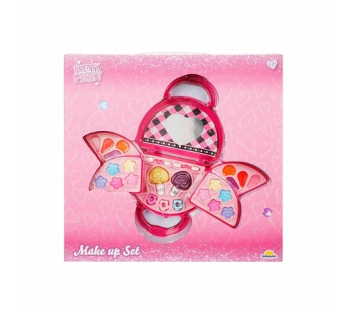 4278 Pretty Pinky 3 Katlı Pembe Çantalı Makyaj Seti -Sunman 4278 Pretty Pinky 3 Katlı Pembe Çantalı Makyaj Seti -Sunman