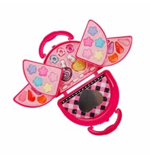 4278 Pretty Pinky 3 Katlı Pembe Çantalı Makyaj Seti -Sunman