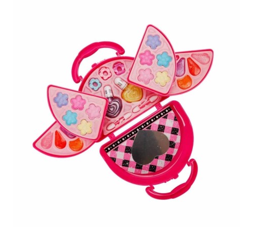 4278 Pretty Pinky 3 Katlı Pembe Çantalı Makyaj Seti -Sunman 4278 Pretty Pinky 3 Katlı Pembe Çantalı Makyaj Seti -Sunman
