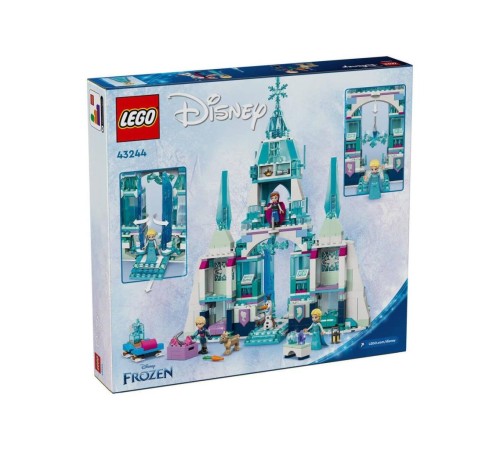 43244 Lego Disney Elsanın Buz Sarayı 630 parça +6 yaş 43244 Lego Disney Elsanın Buz Sarayı 630 parça +6 yaş