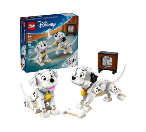 43271 Lego Disney 101 Dalmaçyalı Köpek Yavruları Lucky ve Penny 268 parça +6 yaş 43271 Lego Disney 101 Dalmaçyalı Köpek Yavruları Lucky ve Penny 268 parça +6 yaş