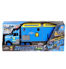 4345 Sesli Işıklı Transporter Garaj Seti