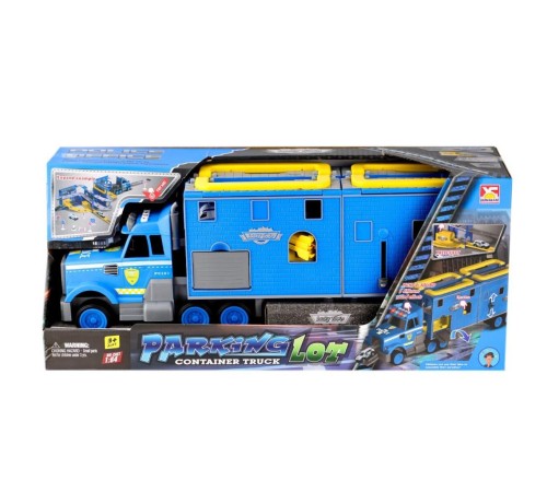 4345 Sesli Işıklı Transporter Garaj Seti