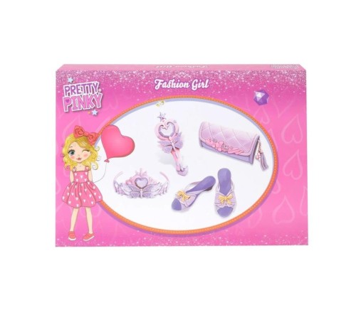 4376 Pretty Pinky Kokoş Terlik Gözlük Tarak Set -Sunman 4376 Pretty Pinky Kokoş Terlik Gözlük Tarak Set -Sunman