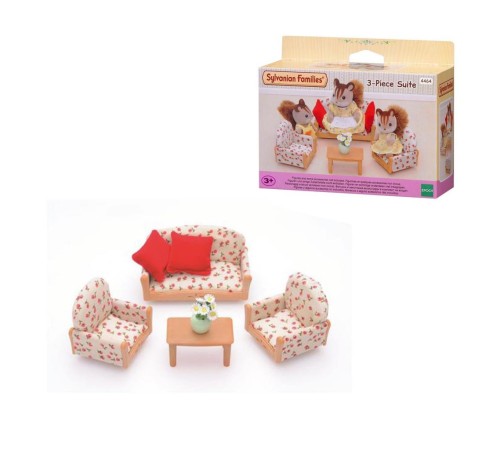 4464 Sylvanian Families, 3 Parça Koltuk Seti , +3 yaş, figürler ayrı satılır. 4464 Sylvanian Families, 3 Parça Koltuk Seti , +3 yaş, figürler ayrı satılır.