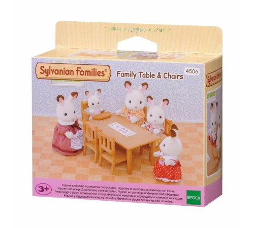 4506 Sylvanian Families Yemek Masası Seti - figürler ayrı satılır +3 yaş 4506 Sylvanian Families Yemek Masası Seti - figürler ayrı satılır +3 yaş