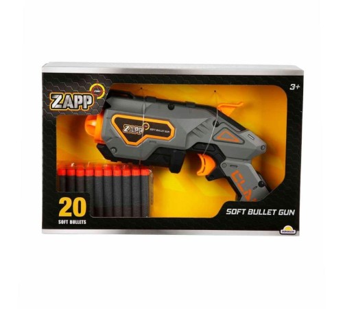 4576ZappToys20MermiliSüngerDartAtanSilah28cm 4576ZappToys20MermiliSüngerDartAtanSilah28cm