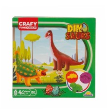 4734 Crafy 14’lü Oyun Hamuru Kalıp Seti – Dinozorlar