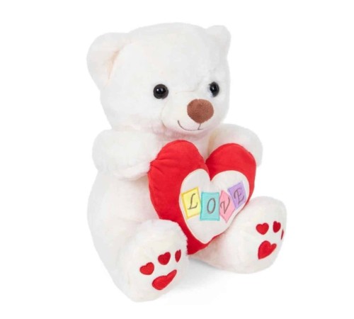 4762 Peluş Ayı Kalpli 30 cm 4762 Peluş Ayı Kalpli 30 cm