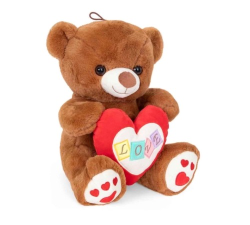 4762 Peluş Ayı Kalpli 30 cm