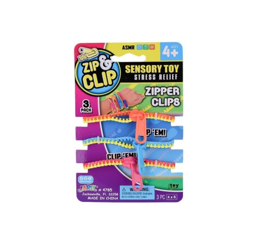 4785 Zıp Clip Zipper Clips 3lü -Sunman 4785 Zıp Clip Zipper Clips 3lü -Sunman
