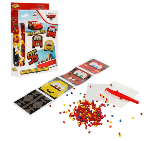 4in1 Disney Cars Pixel Pixel Boncuk Aktivite ve Oyuncak Seti 4in1 Disney Cars Pixel Pixel Boncuk Aktivite ve Oyuncak Seti