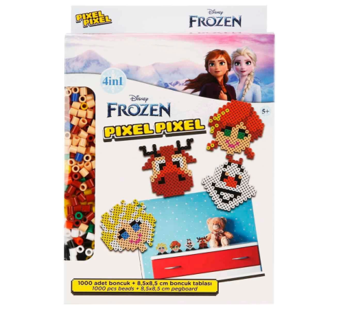 4in1 Disney Frozen Pixel Pixel Boncuk Aktivite ve Oyuncak Seti 4in1 Disney Frozen Pixel Pixel Boncuk Aktivite ve Oyuncak Seti