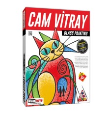 5001 KumToys Cam Vitray - Glass Painting / +6 yaş