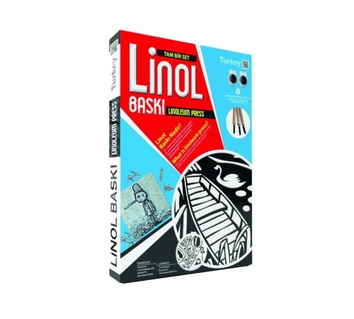 5004 Linol Baskı Seti -Kumtoys 5004 Linol Baskı Seti -Kumtoys