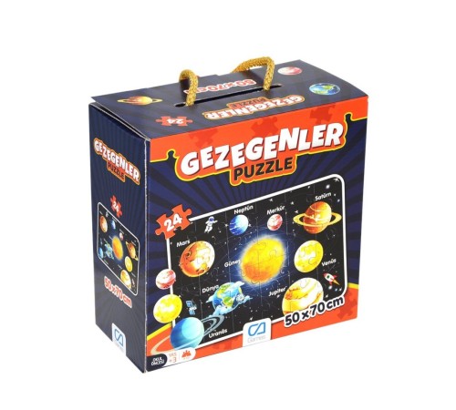 5026 CA Games, Gezegenler / 24 parça Puzzle / +3 yaş