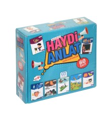 5080 CA Games, Haydi Anlat - Eğitici Oyun Kartları / +3 yaş