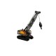 5086 SUN-İş Makinesi Paletli Vinç 1:24 Buldozer
