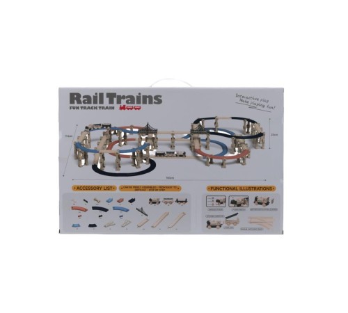 5098 SUN-Sunman S00005098 - Tren Set Klasik- 327 Parça 5098 SUN-Sunman S00005098 - Tren Set Klasik- 327 Parça