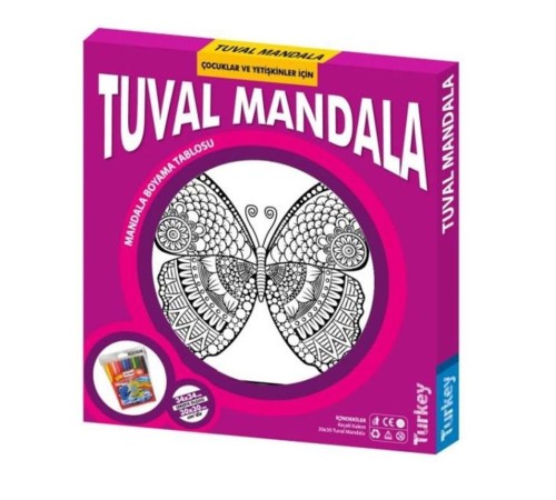 5117 Kumtoys Tuval Mandala 5117 Kumtoys Tuval Mandala