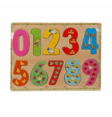 5215 -Wooden Puzzle Numbers 10 Parça