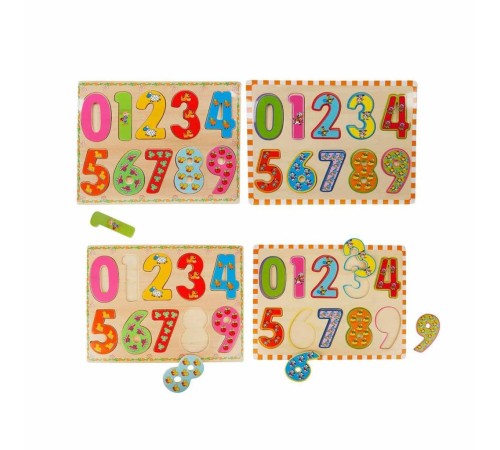 5215 -Wooden Puzzle Numbers 10 Parça 5215 -Wooden Puzzle Numbers 10 Parça