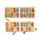 5215 -Wooden Puzzle Numbers 10 Parça