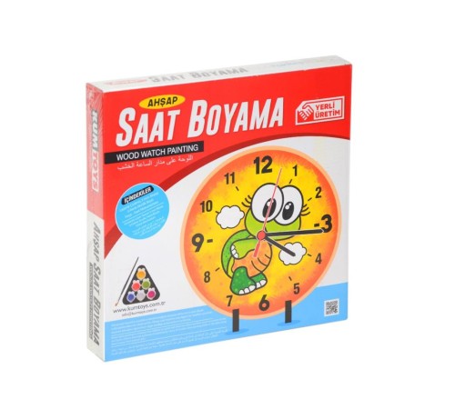 5302 KumToys, Ahşap Saat Boyama 5302 KumToys, Ahşap Saat Boyama