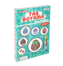 5307 Kumtoys Taş Boyama - Stone Painting / +6 yaş