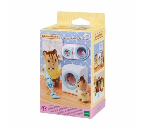 5445 Sylvanian Families Çamaşır Makinesi ve Süpürge +3 yaş figür dahil değil 5445 Sylvanian Families Çamaşır Makinesi ve Süpürge +3 yaş figür dahil değil