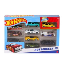 54886 Hot Wheels 10'lu Araba Seti - Karışık Asorti