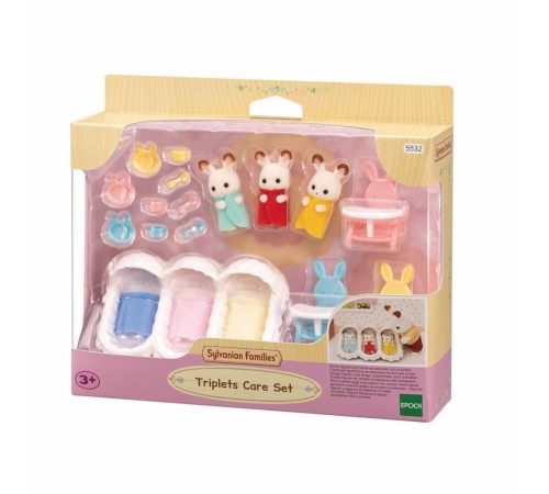 5532 Sylvanian Families Üçüzler Bakım Seti +4 yaş 5532 Sylvanian Families Üçüzler Bakım Seti +4 yaş