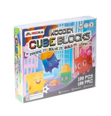 5642 Wooden Cubes Blocks -Redka